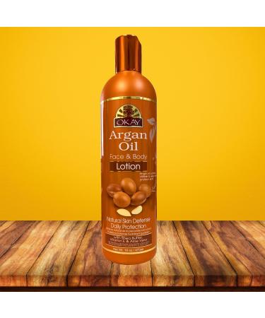  OKAY OKAY Pure Naturals Aragan Oil Face & Body Lotion 475g 0.45kg - Buy Online on GoSupps.com