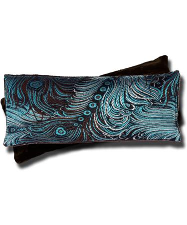 Candi Andi Handmade Unscented Eye Pillow - Flax Seed Fill - Dark Turquoise - Buy Online on GoSupps.com