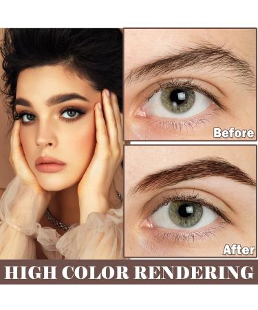 Eyebrow Pomade Cream - Long Lasting Waterproof Eyebrow Gel for Natural Brow Makeup | High Pigmented Brow Pomade Gel - 02 Dark Brown - Buy Online on GoSupps.com