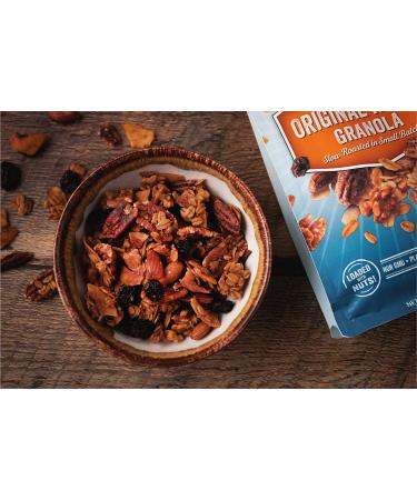 NutHouse! Premium Original Recipe Granola - Gluten-Free, Non-GMO, Kosher | Vegan & Soy-Free | 12 oz. Bag (3-Pack) - Buy Online on GoSupps.com