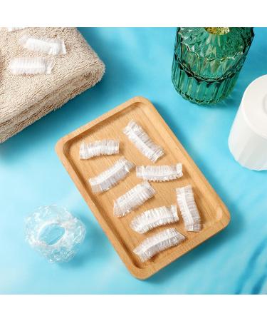 1000 Pcs Disposable Ear Covers for Shower - Waterproof Ear Protectors for Hair Dye & Bathing - Buy Online on GoSupps.com