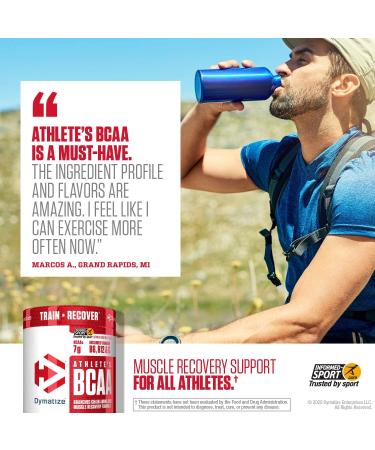 Dymatize Nutrition Athlete's BCAA Watermelon 10.58 oz (300 g) - Buy Online on GoSupps.com