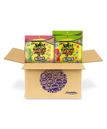 SOUR PATCH KIDS Bites Original and Watermelon Variety Pack - 12oz (Pack of 3) - Buy Online on GoSupps.com