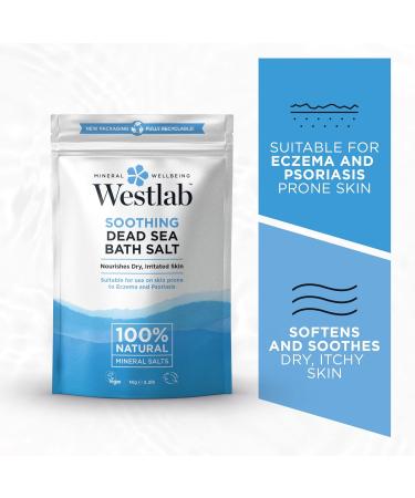 Westlab Pure Mineral Dead Sea Salt 1kg - Unscented | Pack of 1 - Buy Online on GoSupps.com