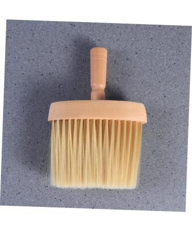 Premium Wooden Hairdresser Shaving Brush - Vintage Hair Removal & Salon Cleaning Tools - Buy Online on GoSupps.com