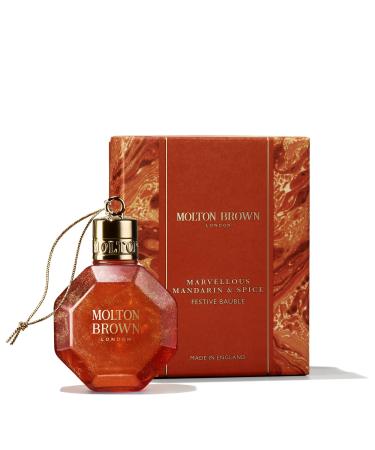 Molton Brown Marvellous Mandarin & Spice Festive Bath & Shower Gel Bauble