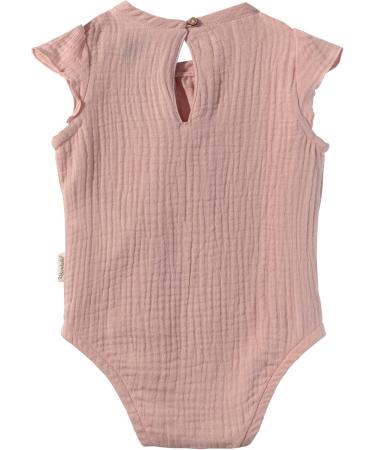 Sterntaler Baby Body Uni Musselin Hase Happy - Cotton Winged Sleeve Summer Body for Girls - Size 74 SamtRosa - International Shipping Available - Buy Online on GoSupps.com