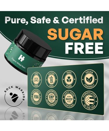 Rock Warrior Natural Shilajit Resin with 85%+ Fulvic Acid Pure Himalayan Mineral Resin for Natural Energy Focus and Vitality Authentic Gilgit-Baltistan Source - Buy Online on GoSupps.com