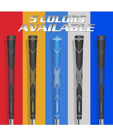 CHAMPKEY Traction-X Golf Grips 13 Pack | High Traction Rubber Club Grips with Repair Kits - Buy Online on GoSupps.com
