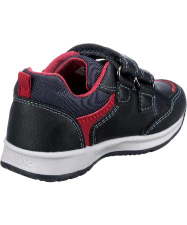 Geox Baby Boy's B Pavlis Sneakers - Navy Red - Size 5 UK Child - Buy Online on GoSupps.com