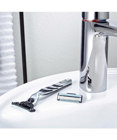 Buy Gillette Mach3 Men's Razor Blades - 10 Blade Refills for Smooth Shaving | International Shipping Available - Buy Online on GoSupps.com