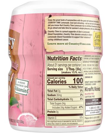 Pink Lemonade Naturally Flavoured Powdered Drink Mix Bundle. Includes (1) Container of Country Time Lemonade Naturally Flavoured Powdered Drink Mix (538g) with BIG MAPLE Trivia Cards. Perfect for Summer Days Pool Beach Home School - Buy Online on GoSupps.com