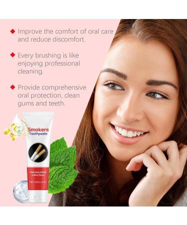 Gentle Cleaning Toothpaste - Removes Teeth Stains & Yellowing Long-Lasting Fresh Breath Daily Oral Care for Bright Teeth(3PCS) - Buy Online on GoSupps.com