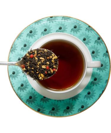 Babingtons Karha Chai Pyramid Tea Bags - A Premium Spicy Blend of Assam Black Tea with Cinnamon Ginger & Cardamom. 18 Bags in a Box Biodegradable & Plastic Free Pyramids Box - Buy Online on GoSupps.com