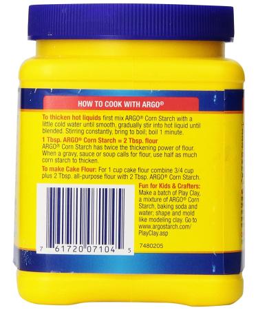 Argo Corn Starch 16oz - Premium Quality Cooking Essential - Buy Online on GoSupps.com