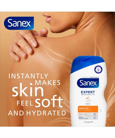 Sanex Body Wash Expert Skin Health Sensitive Shower Gel Dermatologist Tested Gentle for Sensitive Skin Multipack 6 Pack 450ml Bottles Shower Gel 450 ml (Pack of 6) - Buy Online on GoSupps.com
