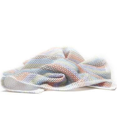 100% Organic Cotton Dish Cloths - Set of 3 Multicolored Eco-Friendly Cleaning Cloths - Buy Online on GoSupps.com