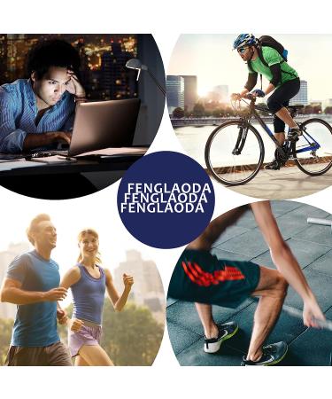 Fenglaoda Compression Socks 20-30 mmHg for Men & Women - 8 Pairs, Knee High for Nurse, Pregnancy, Running, Travel - Black, Large-X-Large - Buy Online on GoSupps.com