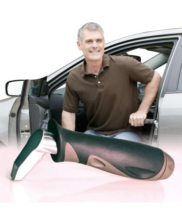 Stander Metro Car Handle Plus, Portable Vehicle Support Grab Bar, Standing Assist Mobility Aid, Includes LED Flashlight