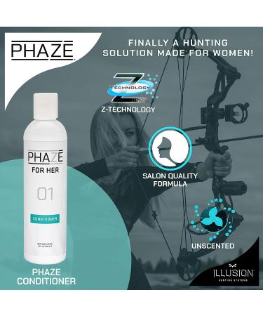 Illusion Systems PhaZe for Her 1 Conditioner - Women's #1 Deer Hunting Scent Elimination - Buy Online on GoSupps.com