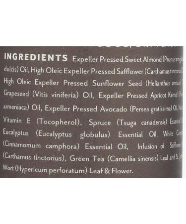 Soothing Touch Eucalyptus Bath & Body Massage Oil 8 oz - Peppermint Rosemary Blend - Buy Online on GoSupps.com