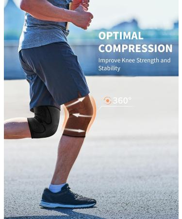 CAMBIVO 2 Pack Knee Brace (Black XL) & 2 Pack Elbow Brace (Black L) - Support and Compression for Joints - Buy Online on GoSupps.com
