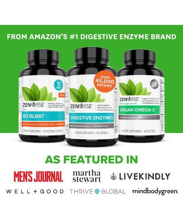 Zenwise Health Vegan Omega-3 from Marine Algae - 120 Softgels for Heart & Brain Support - Buy Online on GoSupps.com