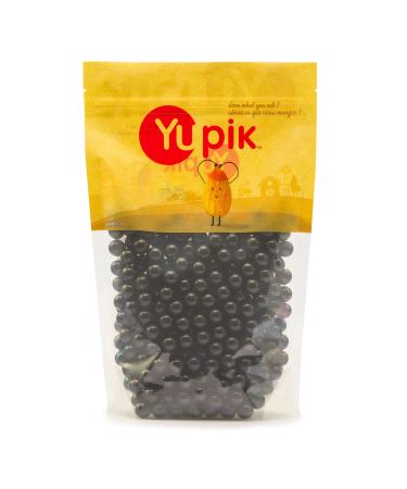 Yupik Black Licorice Jawbreakers 1 kg 6 Count Gluten-Free Kosher Black Gum Balls Licorice Flavor Fun Treat Sweet Candy Delicious Snack Ideal for Gifting & Decorating