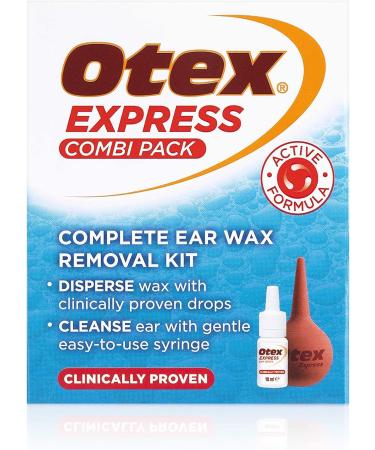 Otex Express Combi Pack Clinically Proven Ear Wax Removal Kit 3 Pack - Buy Online on GoSupps.com