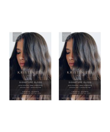 Kristin Ess The One Signature Hair Gloss - Crystal Quartz: Pigment Free, Colorless (Pack of 2) 2 Count (Pack of 1)
