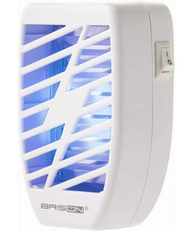 Electric Indoor Bug Zapper - Portable Plug-In Mosquito & Fly Zapper for Home - Removes Insects, Bugs, Gnats, Moths - White (1 Pack) - Buy Online on GoSupps.com