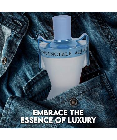 Invincible Aqua Men Cologne Fresh Scent Eau De Toilette Spray Fragrance For Men Long-Lasting Cologne Choice For Daily Wear Elegant 100ml Bottle - Buy Online on GoSupps.com