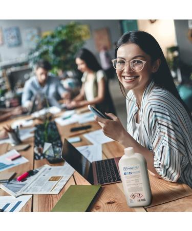 Hebacare 5L Hand Disinfectant - Effectively Kills Viruses & Bacteria - 5x 1000ml Pack - International Shipping Available - Buy Online on GoSupps.com