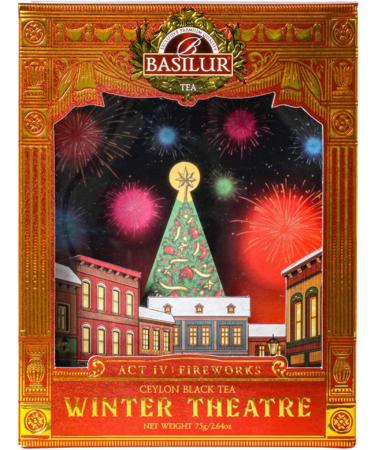  sarcia.eu BASILUR Winter Theatre ACT IV - Black Leaf Tea Ceylon Orange Pekoe 75g x6 - Buy Online on GoSupps.com