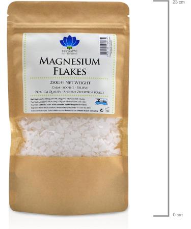  Innovative Naturopathics Genuine Zechstein magnesium flakes with high-purity magnesium 250g pack - Buy Online on GoSupps.com