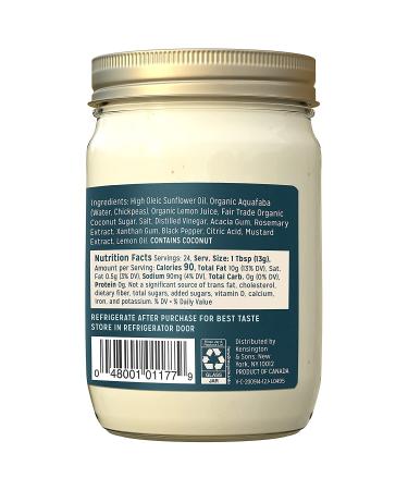 Sir Kensington's Classic Vegan Mayo 12oz - Delicious Plant-Based Dressing - Buy Online on GoSupps.com