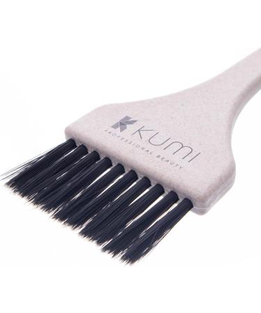 Kumi Wheat Eco-Friendly Large Oatmeal Tint Brush - 5 cm Wide Brush Head - Buy Online on GoSupps.com