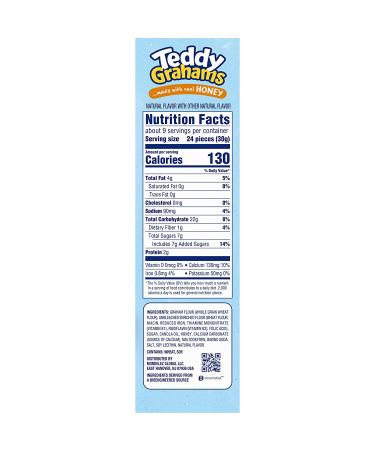 Teddy Grahams Honey Graham Snacks - 10 oz Boxes (Pack of 6) | HONEY Flavor - Buy Online on GoSupps.com