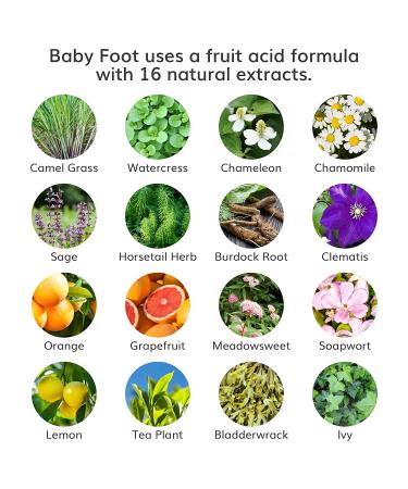 Baby Foot Original Exfoliant Foot Peel - Repair Rough Dry Cracked Feet - Lavender Scented - 2.4 Fl. Oz - Buy Online on GoSupps.com