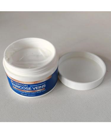 Hermon Varicose and Spider Veins Cream Natural Formula to Improve Circulation Soothe Tired Legs & Reduce Swelling 3.4 Fl Oz (3.4 Fl Oz (Pack of 1)) - Buy Online on GoSupps.com
