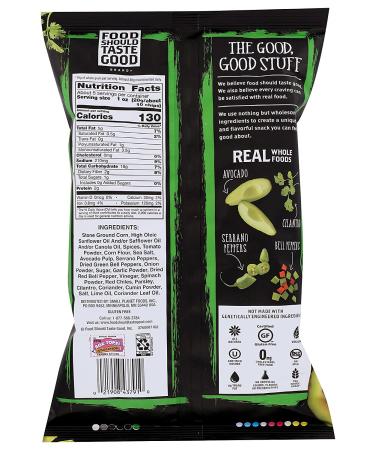 Food Should Taste Good Gluten Free Tortilla Chips - Guacamole Flavor, 5.5 oz (Pack of 1) - Buy Online on GoSupps.com