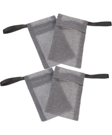 Baluue 8 Pcs Soap Soap for Soap Bars Bathing Soap Foam Pocket Grey Nylon Fiber - Buy Online on GoSupps.com