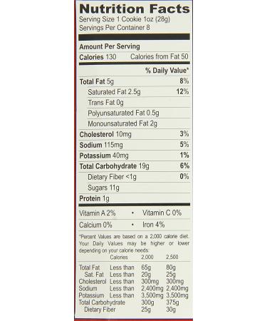 Mrs. Fields Milk Chocolate Chip Cookies 8 Count - 8oz (Pack of 2) | Delicious Treat for Chocolate Lovers - Buy Online on GoSupps.com