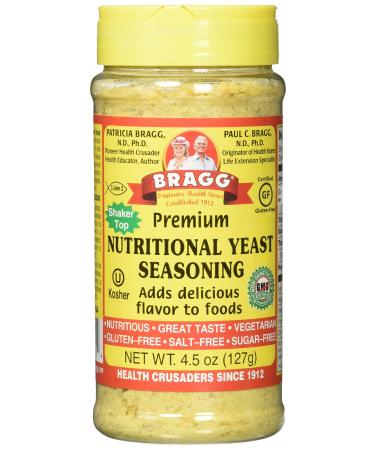 Bragg's Nutritional Yeast 4.5oz 2 Pack