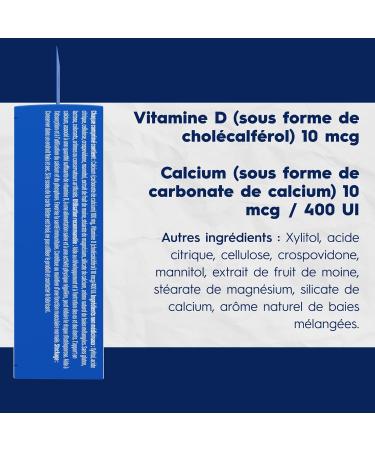 Calcium and Vitamin D3 for Kids - Boost Immunity and Bone Strength | Quick Dissolving Tablets from Nutrameltz (4) 60 count (Pack of 1) - Buy Online on GoSupps.com