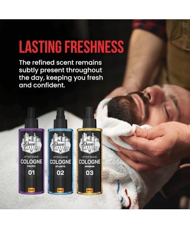the shave factory After Shave Cologne - a fragrant essence for perfect aftershave care for a long-lasting feeling of freshness and comfort (1.69 fl. oz (50ml) 01 Pacific) 01 Pacific 1.69 Fl Oz (Pack of 1) - Buy Online on GoSupps.com