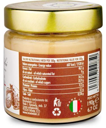  Brontedolci Cute Almond Cream 40% Nuts 2 x 190 g Brontedolci Italy - Buy Online on GoSupps.com