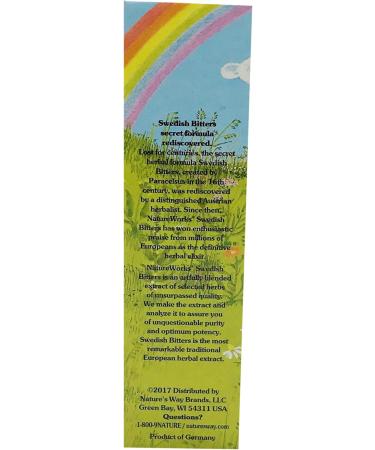 Nature's Way Swedish Bitters Herbal Extract for Digestion - 3.38 fl. oz - Buy Online on GoSupps.com