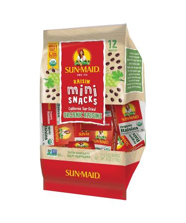 Sun-Maid Organic Raisins - Healthy Dried Fruit Snacks for Kids (12 ct) - Buy Online on GoSupps.com