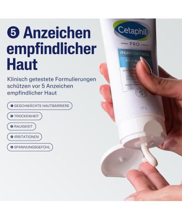 CETAPHIL PRO ItchControl Acute Repair Cream 227 g for skin prone to neurodermatitis and eczema immediate regeneration of the skin barrier microbiomefriendly without fragrances and - Buy Online on GoSupps.com